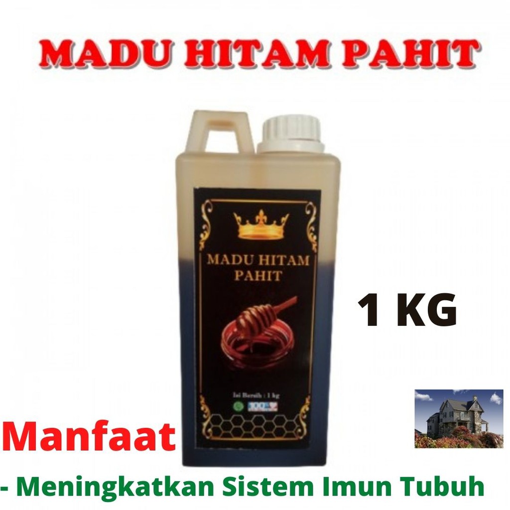 

Madu hitam Madu Pahit Madu Asli Madu murni Isi 1Kg / Label
