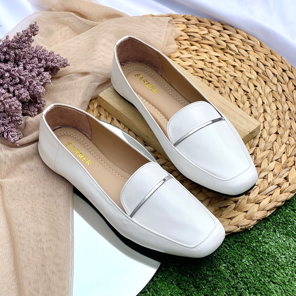 SARMER - MEENA FLATSHOES WHITE