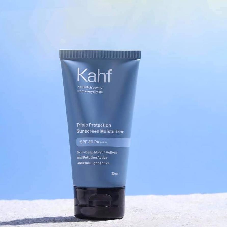 KAHF SUNSCREEN MOISTURIZER TRIPLE PROTECTION 30ML