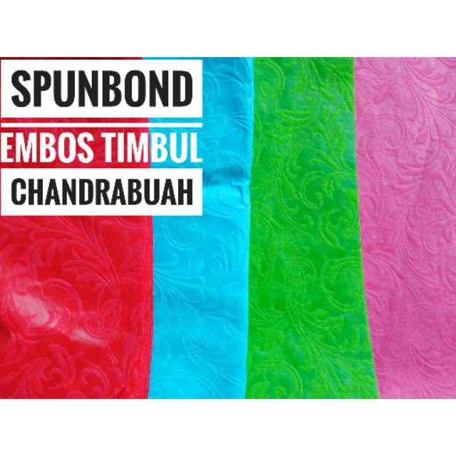 Kain spunbond embos timbul /wallpaper dinding embos
