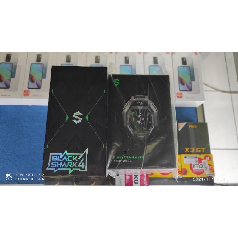 Black Shark 4 8GB/128GB Garansi Resmi "HP Gaming"