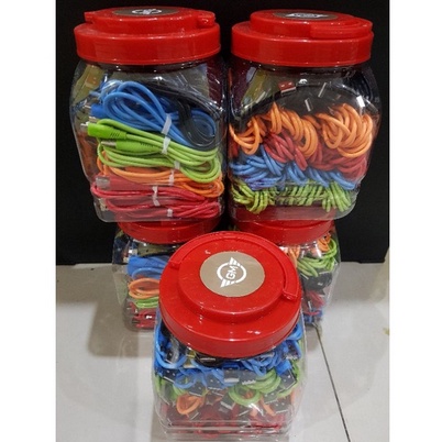 Kabel Data/Kabel Charger Toples Mikro Dan warna kabel USB MICRO