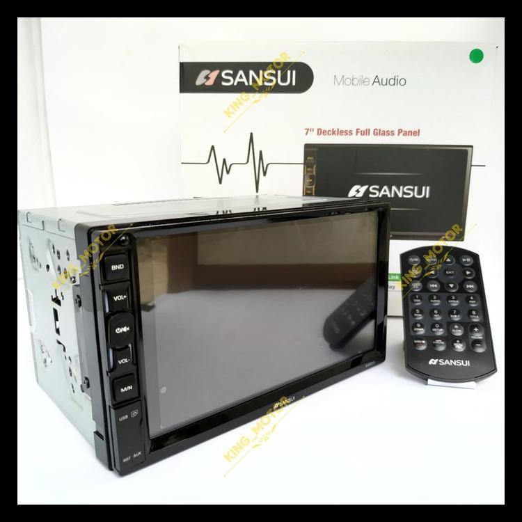 SANSUI DECKLESS SA52011I/SA-5201I/5201 MIRRORLINK FULL GLASS PANEL KODE 757