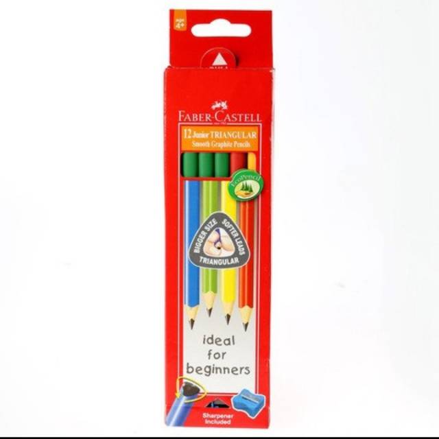 

Faber-Castell Triangular Pencils Blacklead / pcs