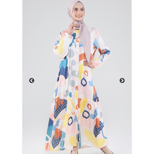 NADJANI SALE SHAFA DRESS PINK