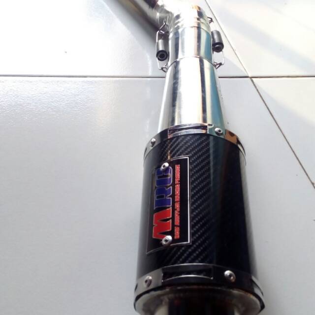 Termurah knalpot Racing mrc carbon R15 vixion Lama vixion new