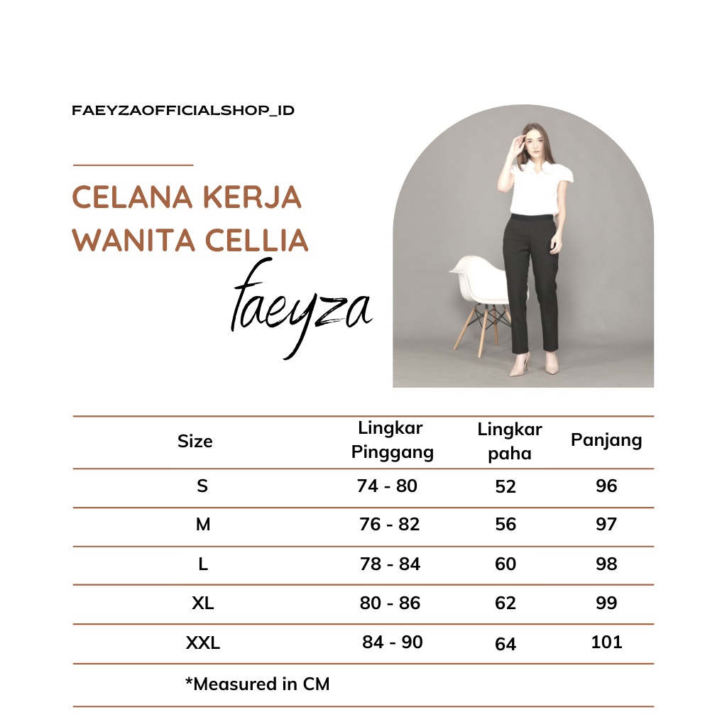 Celana Navy Wanita Merk Cellia Size S M L XL XXL 4L 5L 6L Celana Panjang Wanita Celana Wanita Jumbo Celana Hitam Panjang Wanita Pants Wanita Celana Kerja Wanita Kantor Celana Wanita Kekinian Celana Kulot Wanita Celana Jeans Wanita Legging-5