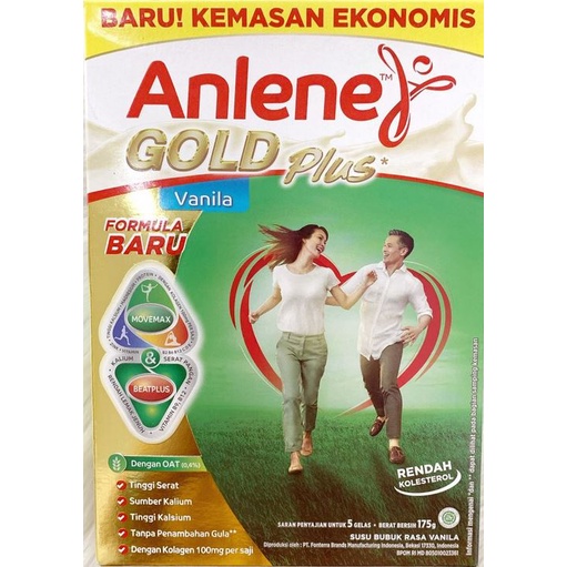 

ANLENE GOLD VANILA 175GR/170GR