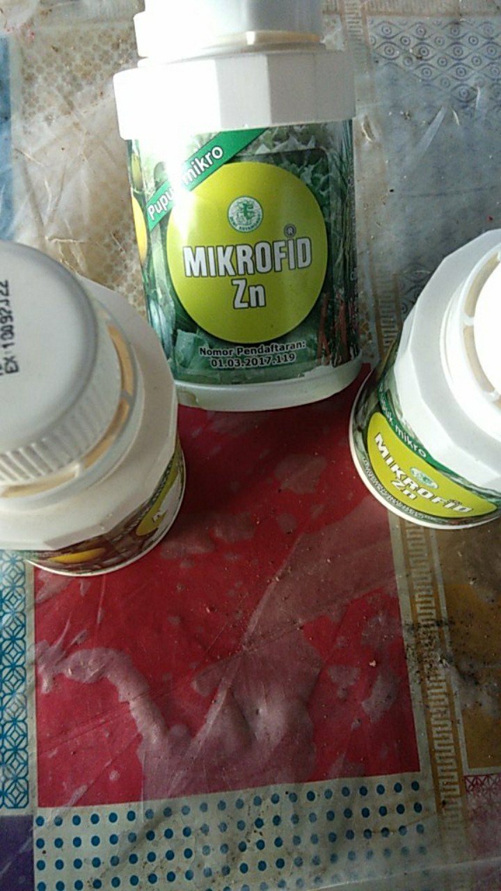 Pupuk Mikrofid Zn - 100 Gram
