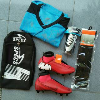 Jual PromoPaket Komplit Sepatu Bola Anak Nike Boots Bonus Jersy Bisa