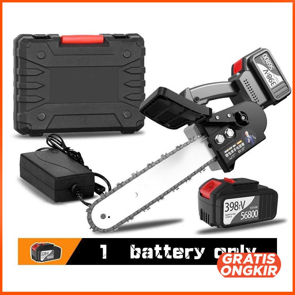 Gergaji Mesin Cordless Chainsaw - 398tV