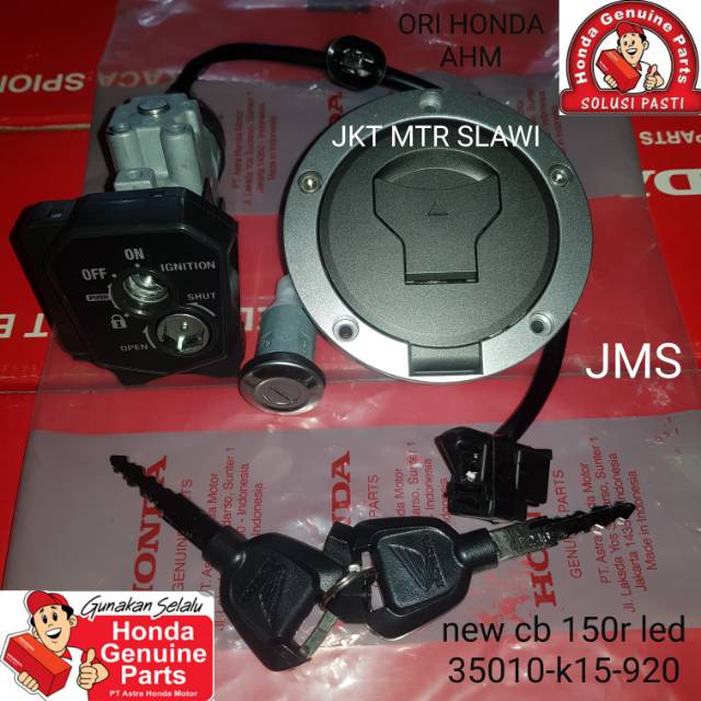 35010-K15-920 kontak assy kunci kontak key set new cb 150 led cb 150 new ori honda ahm asli honda