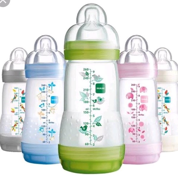 MAM Anti Colic Bottle / Botol Dot Anti Colic Bayi (Tersedia Varian Ukuran)