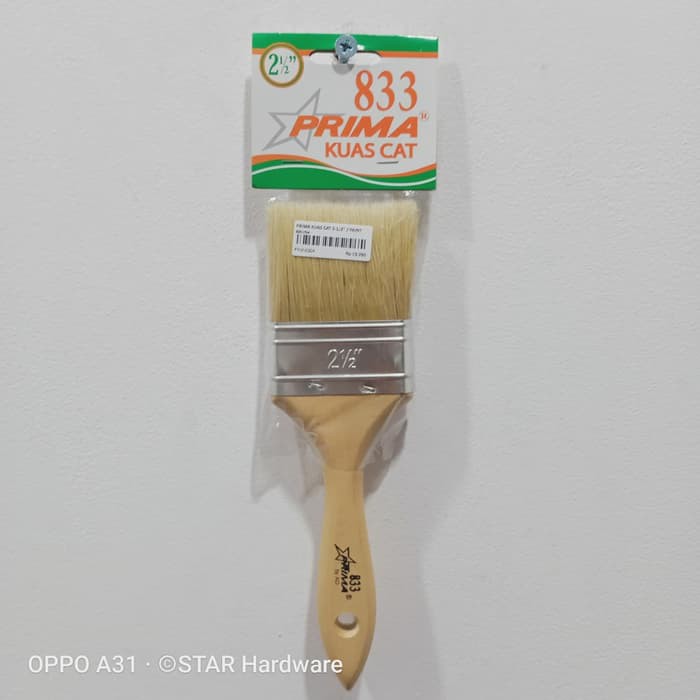 

Prima Classic 833 Kuas Cat 2-1/2" Kwas Paint Brush TEBAL BERKUALITAS