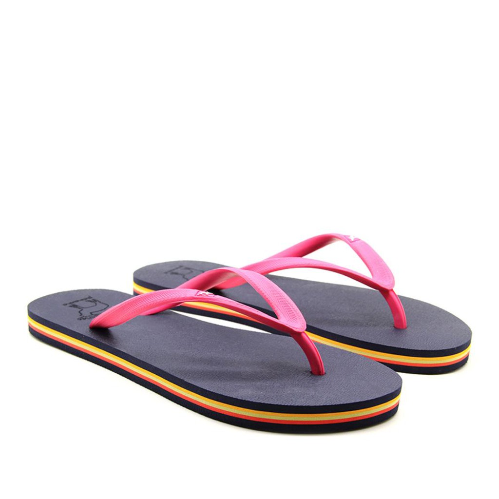 Sandal Panama Sendal Jepit Wanita Biru Tua Pink Sendal Wanita Flipflop Sandal Pantai Sendal Pantai