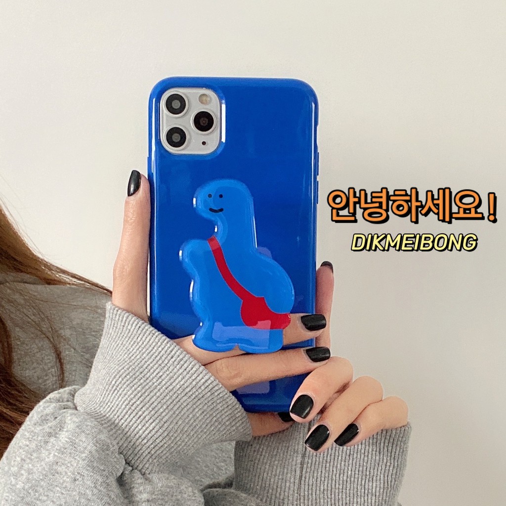 Popsocket Hp Bentuk Kartun Dinosaurus / Beruang / Kue Bahan Akrilik