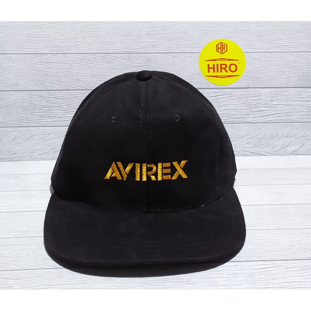 (COD)Topi Snapback bordir AVIREX Original New Model/Topi Distro Keren/Topi Distro Terlaris