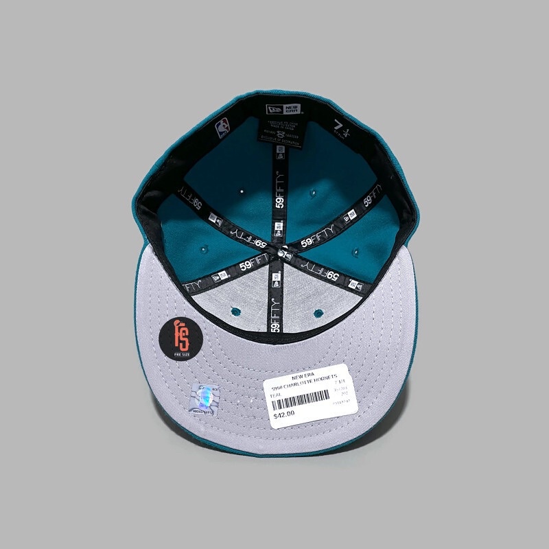 TOPI NEW ERA ORIGINAL 5950 CHARLOTTE HORNETS TOSCA