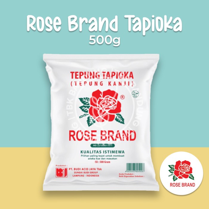

gtg2011bb Rose Brand Tepung Kanji - Tapioka 500Gr Da01D100