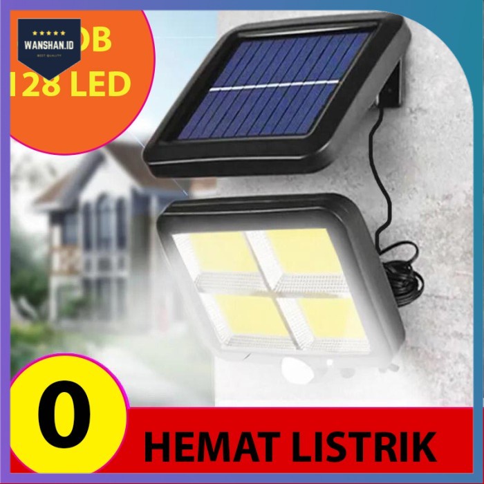 [WS] LAMPU TENAGA MATAHARI  LAMPU LED SOLAR  - LAMPU SOROT SOLAR CELL COB