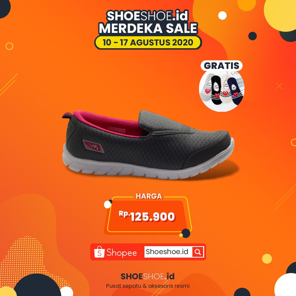  SEPATU  CEWEK SEPATU  SLIP ON SEPATU  MICKELSON  SEPATU  FLAT 