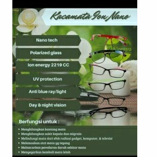 Kacamata Ion Nano NaturaWorld