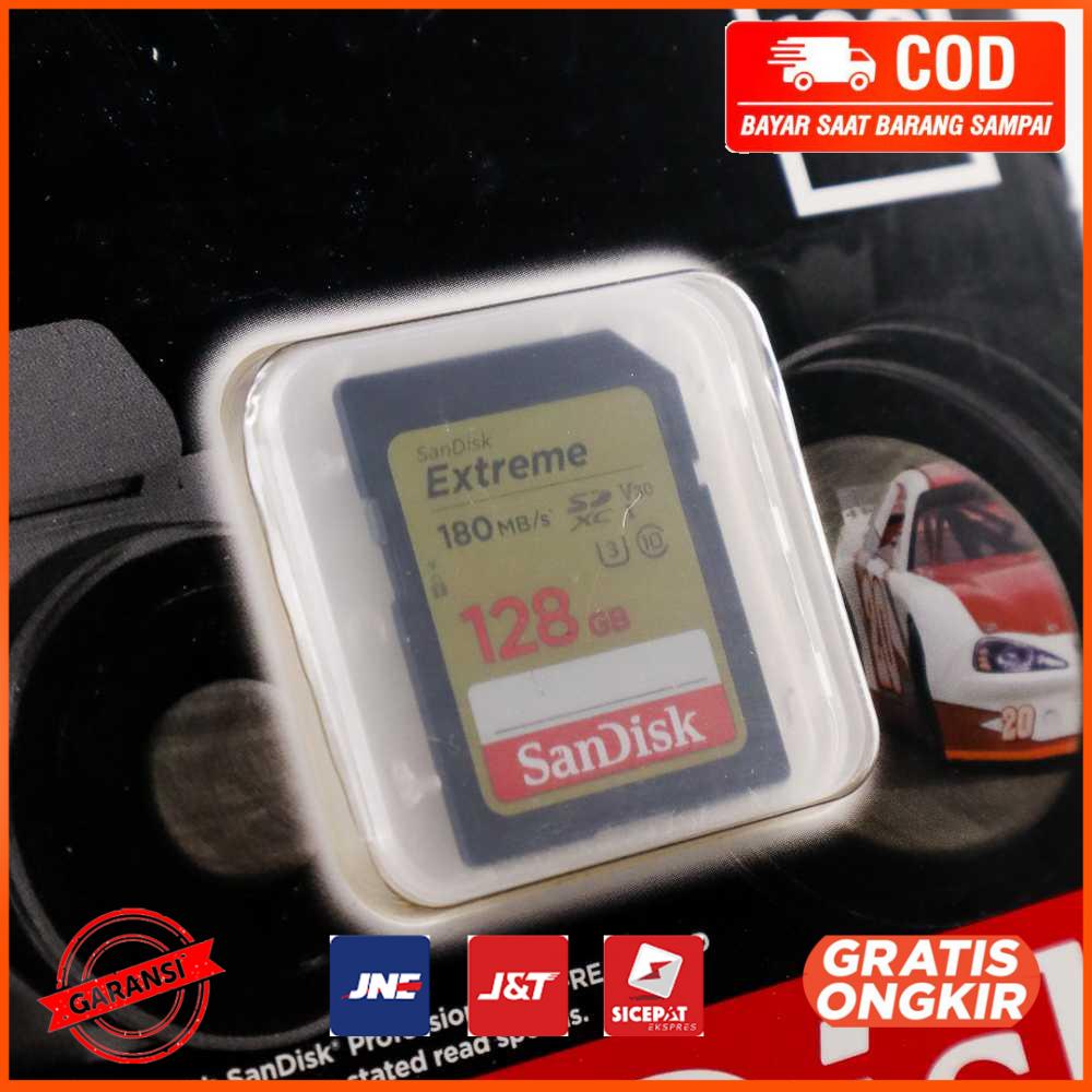 Sandisk SD Card Extreme V30 U3 4K - 128GB - A-128G