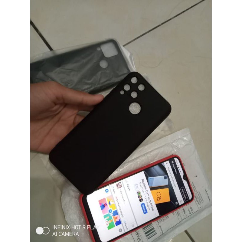 softcase realmi c15