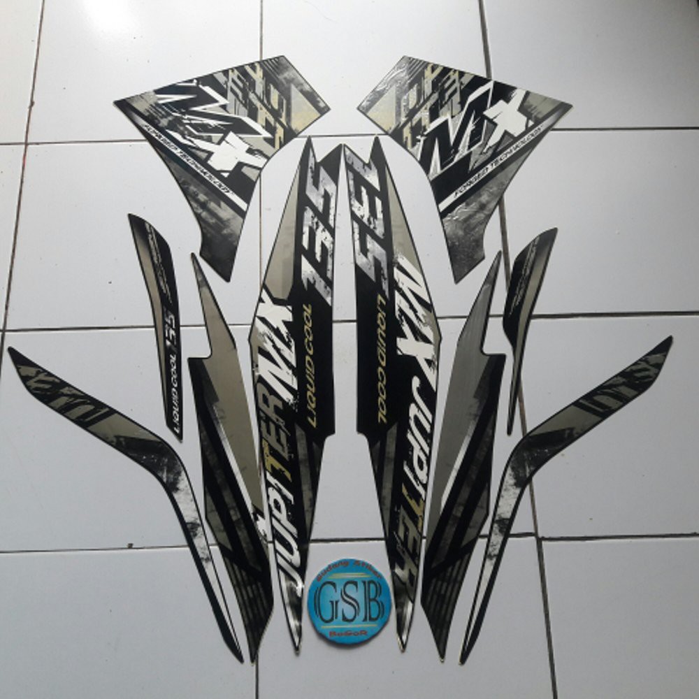 Variasi Stiker Motor Jupiter Mx 135 2014 Gold Shopee Indonesia