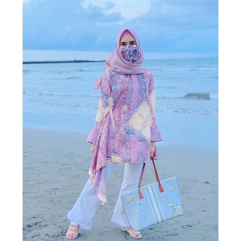 Erya Top Mauve by Ria Miranda Preloved