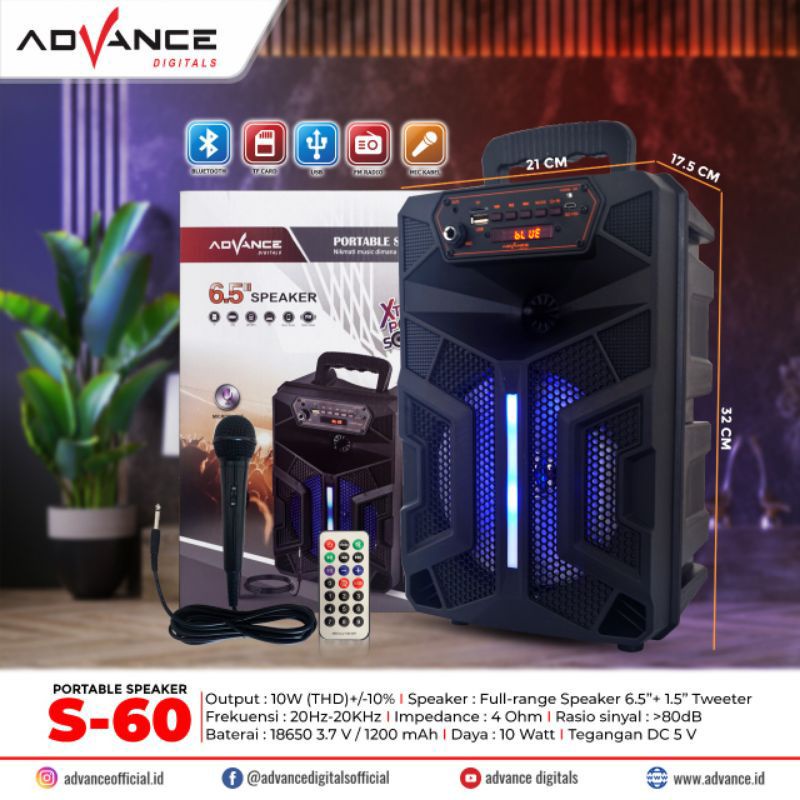 Advance Speaker Portable S60