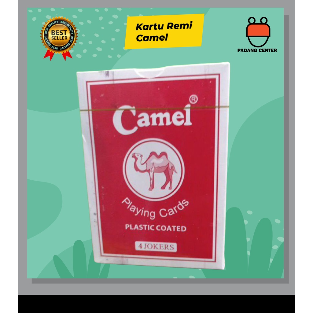 Kartu Remi Merek Camel / Kartu Remi Joker / Permainan Kartu Remi / Mainan Kartu Remi / Kartu Remi Merah