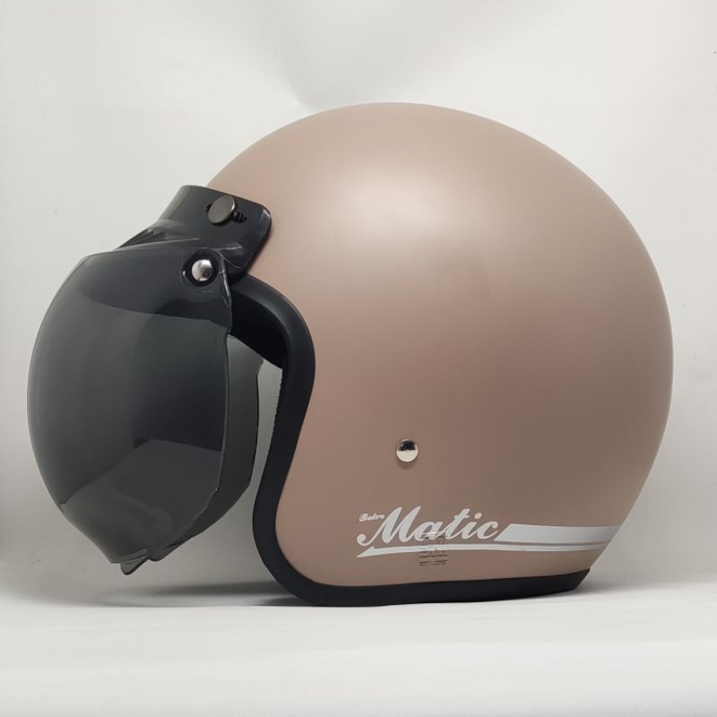 Helm Bogo Dewasa Retro Untuk Motor Matic