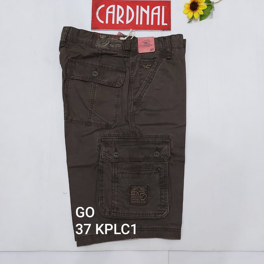 BB 37-C KPL CARDINAL KEMPOL CASUAL Celana Pendek Kempol Fashion Pria Brand Kekinian