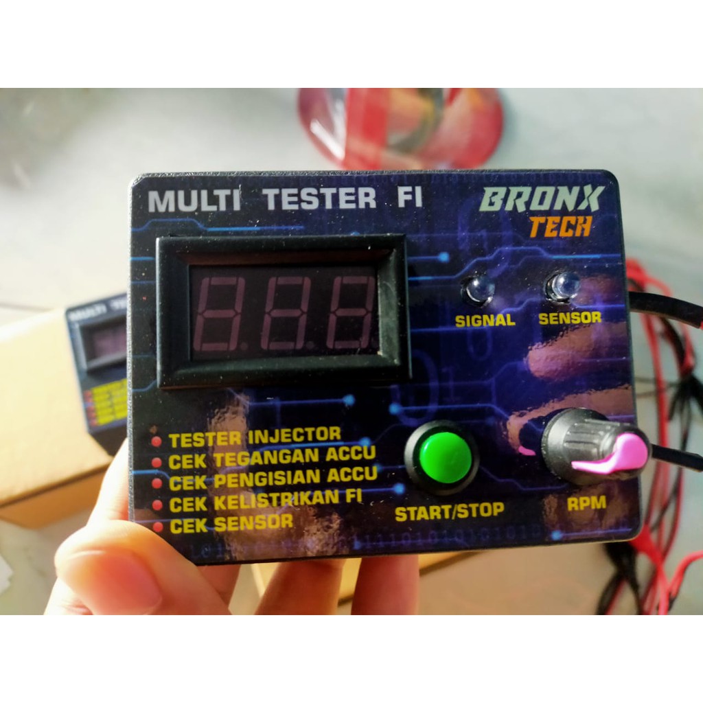 Multitester INJEKSI 13 FUNGSI 5 FUNGSI | Tester injector | Scanner Manual FI