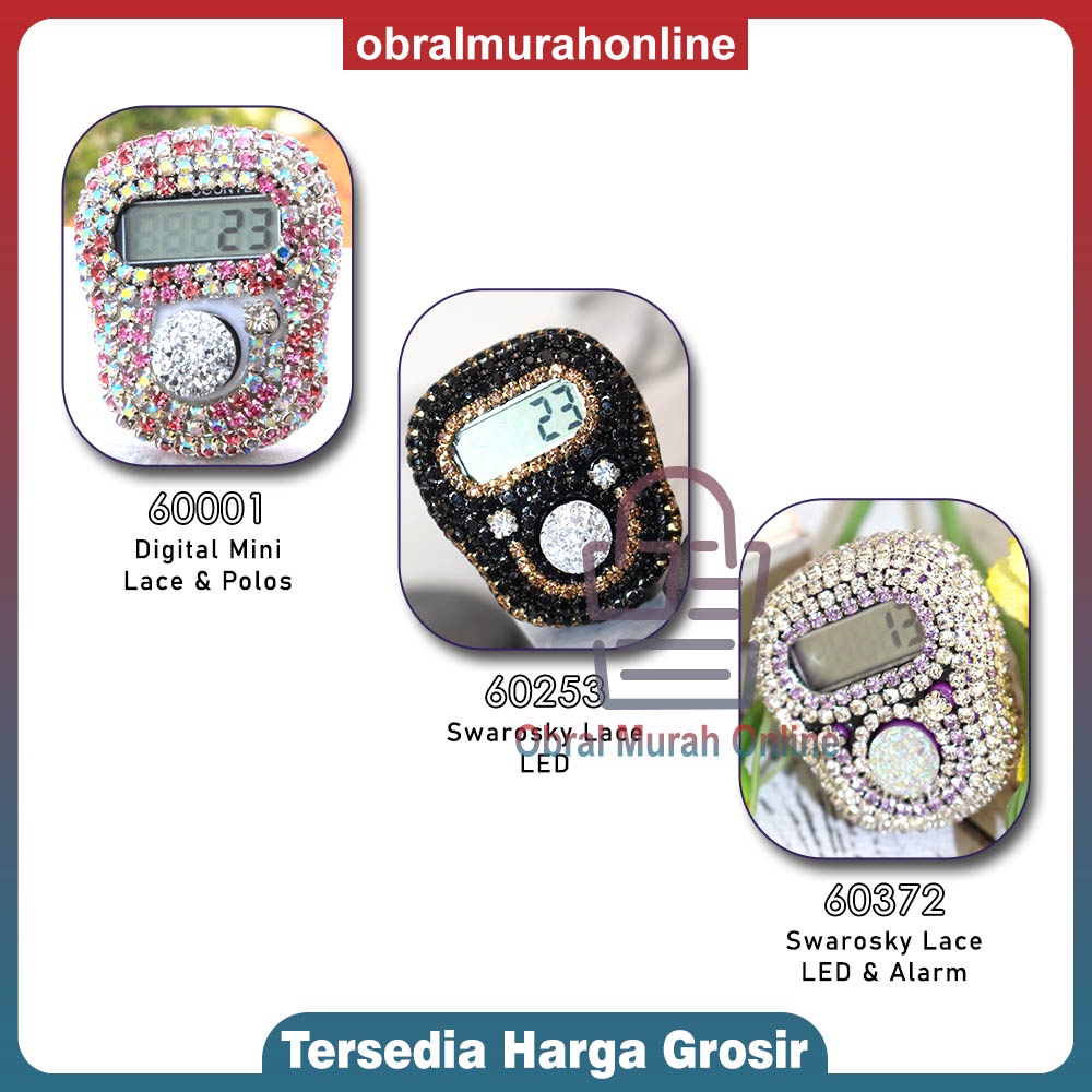 {PART 1} TASBIH DIGITAL SWAROVSKI MOTIF ZEBRA