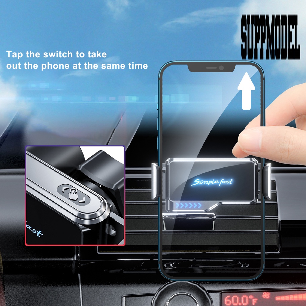 Stand Holder Handphone Rotasi 360 Derajat Untuk Mobil
