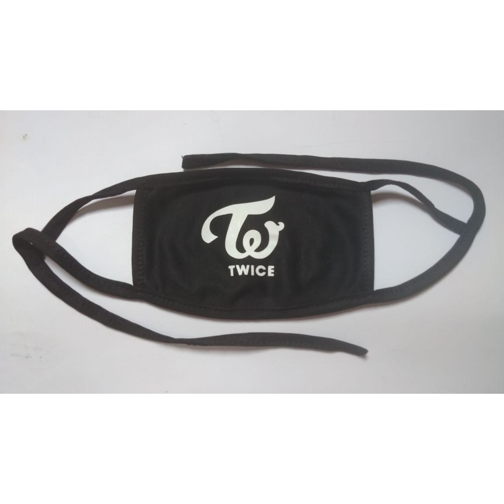 masker mulut twice masker mulut polos masker mulut kain masker mulut kpop aksesories kpop