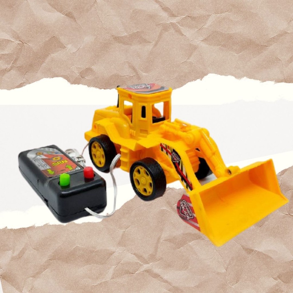 Mobil Remot RC Excavator Beko Model Jaman Dulu Jadul