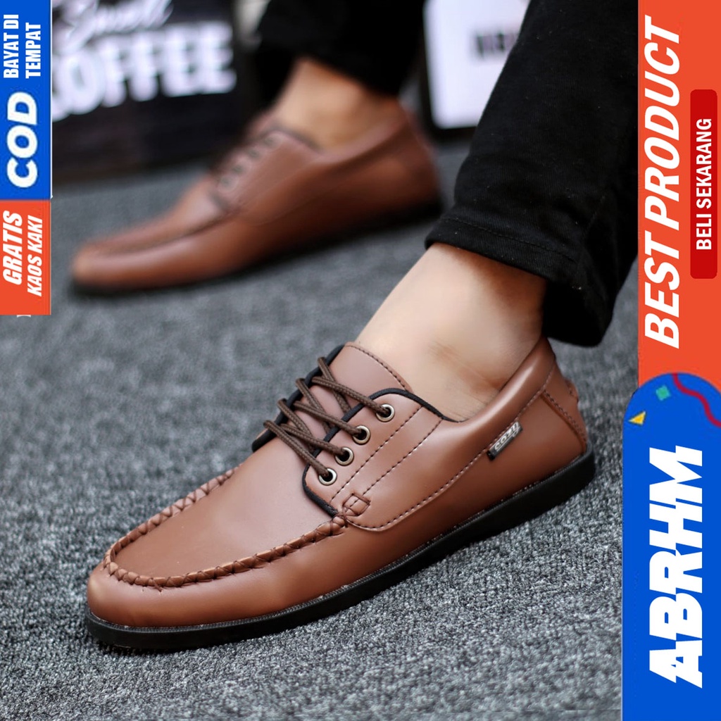 Abrhm Monza - Sepatu Formal Pria Pantofel