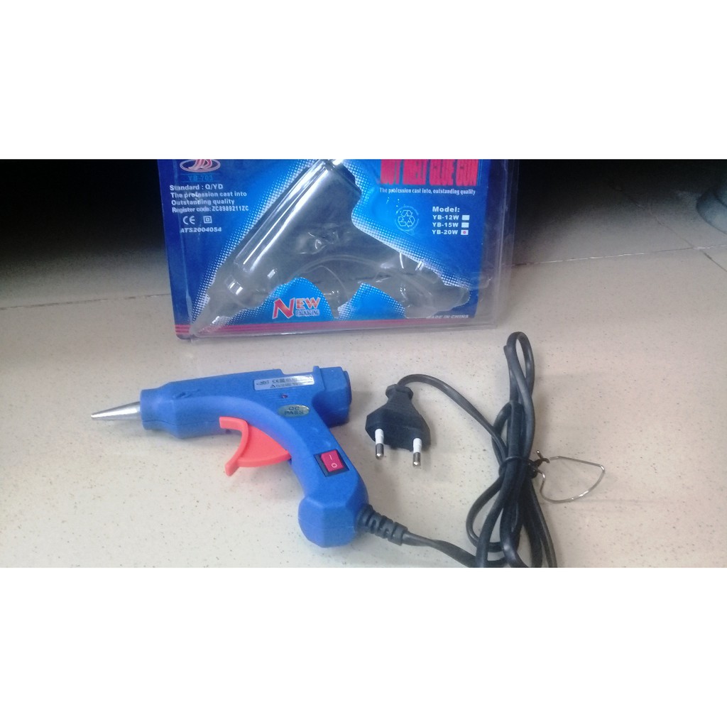 

Hot Melt Glue Gun Alat Tembak Lem Kecil On Off New Packaging