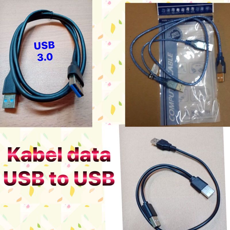 kabel harddisk ps2/kabel data USB to USB