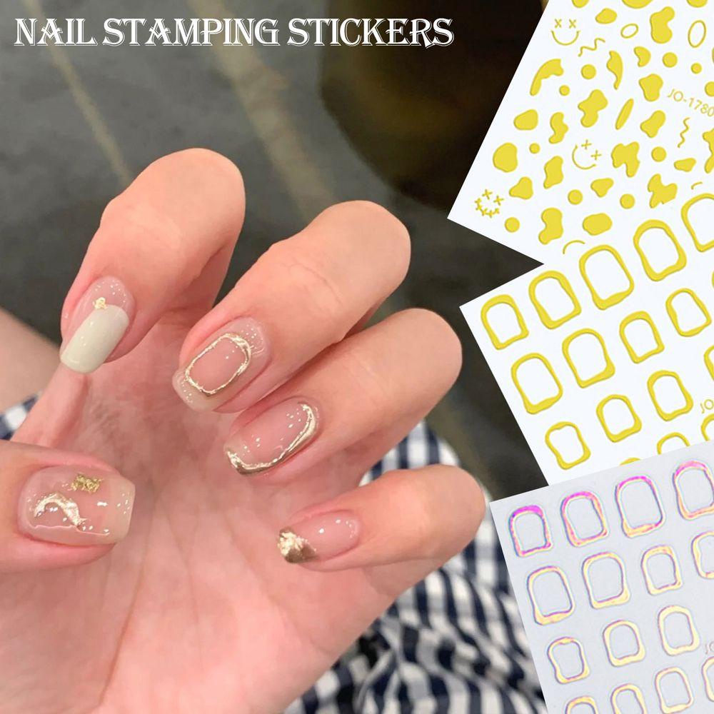 Mxbeauty Stiker Kuku Motif Sapi Untuk Dekorasi Nail Art