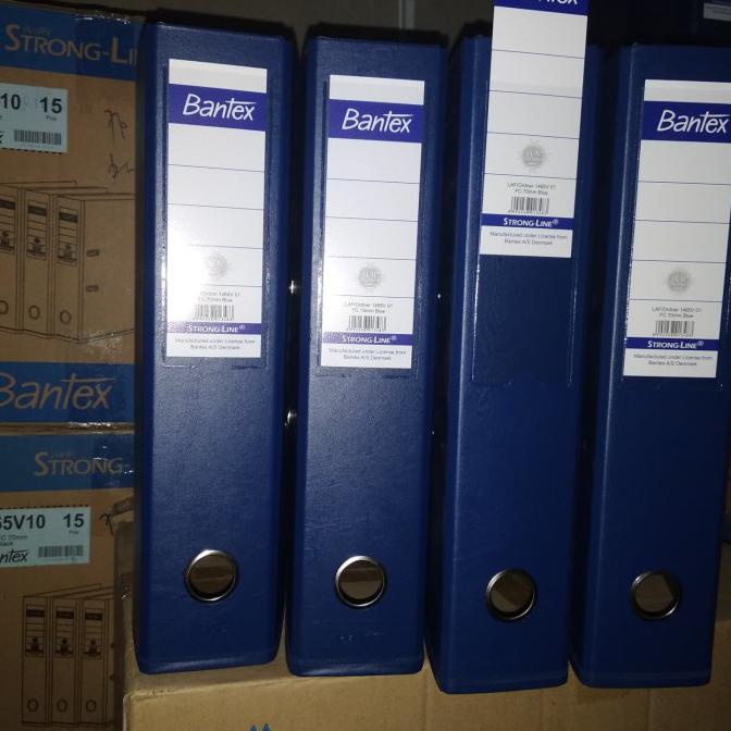 

Odner bantex 1465 biru dan hitam redy stok Ordner