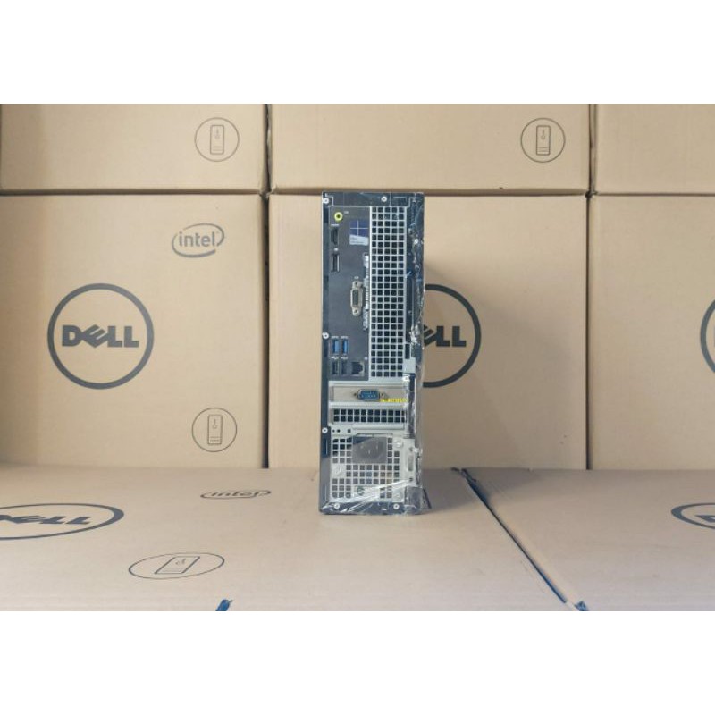 Paketan Mini Pc dell optiplex 3050 lcd 19in wide core i3 gen6 ram 8gb hdd 500gb second berkualiatas