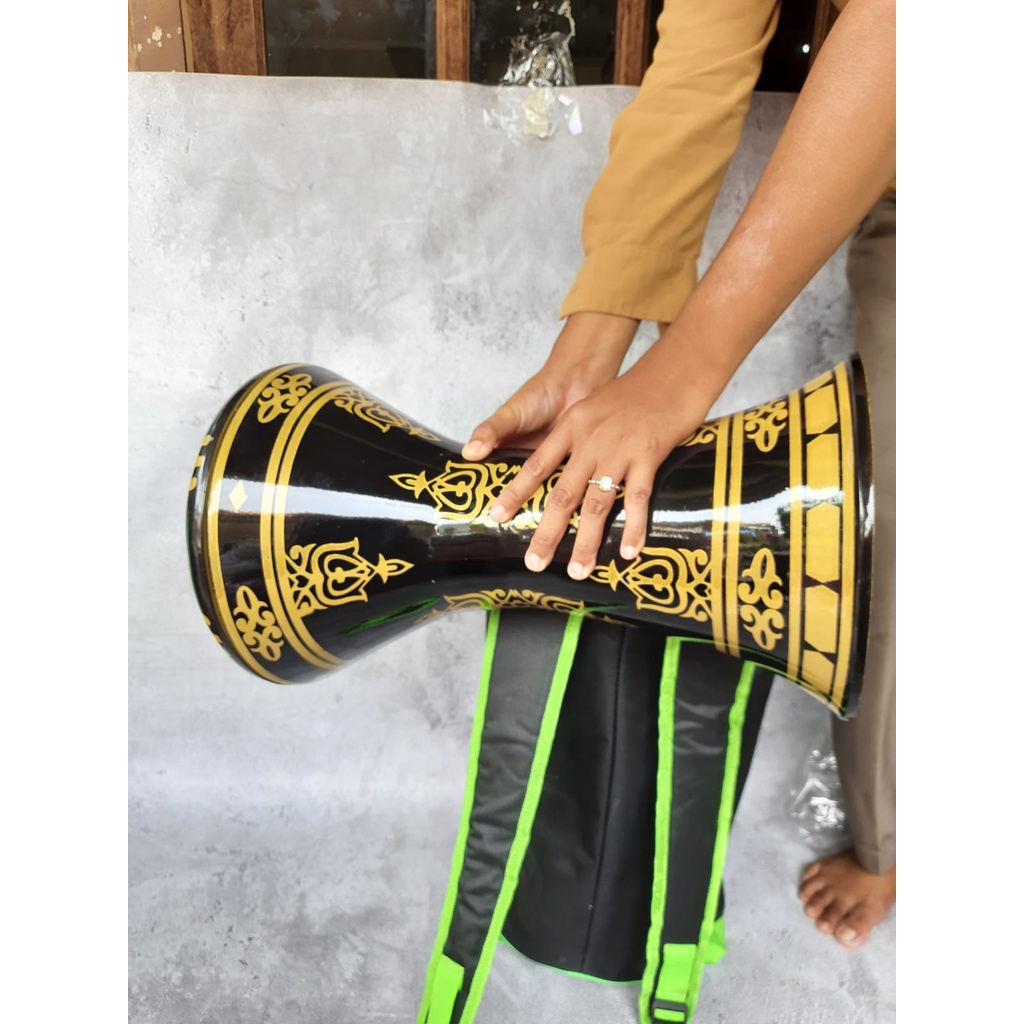 DARBUKA CALTY ALUMUNIUM COR UKURAN 8 IN