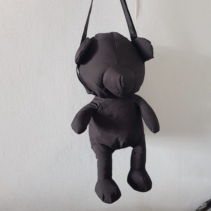 Tas Boneka Anak Anak 0335750 The Little Black Bear Children Bag