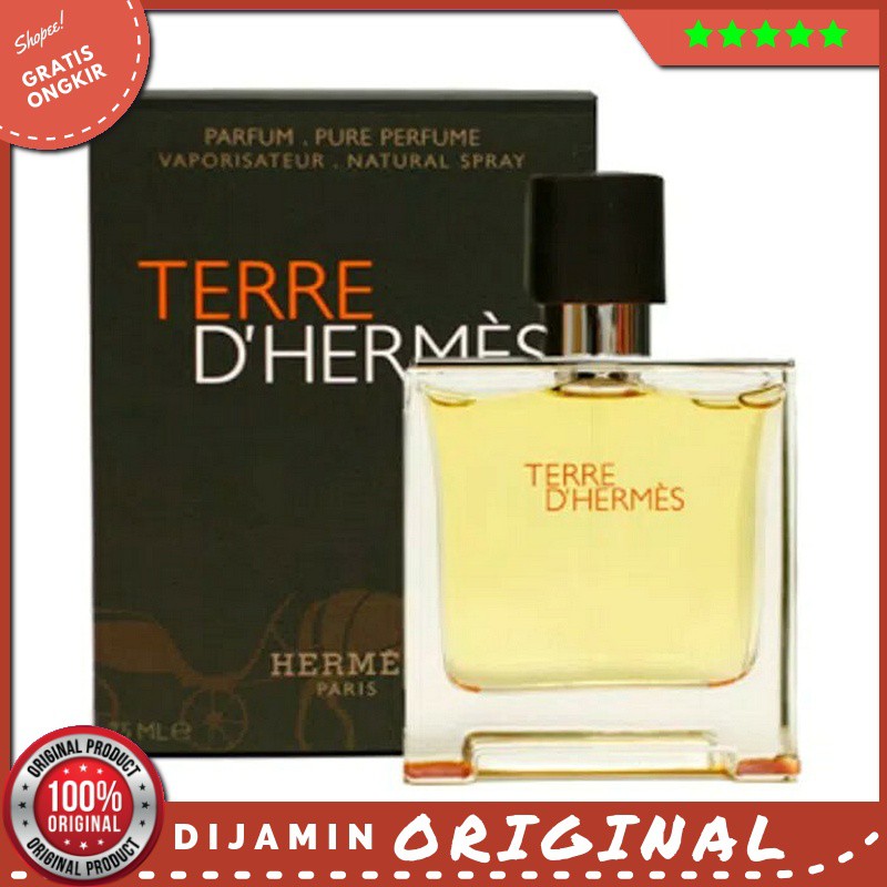 Parfum Original Tere D'Hermes Edp 75Ml Asli Ori Wangi Enak Elegan Tahan Lama
