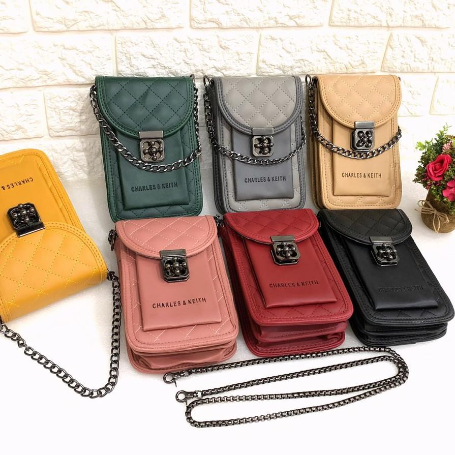♬ Tas CK JUDE Selempang wanita tas slingbag charles & keith hp andin ✸