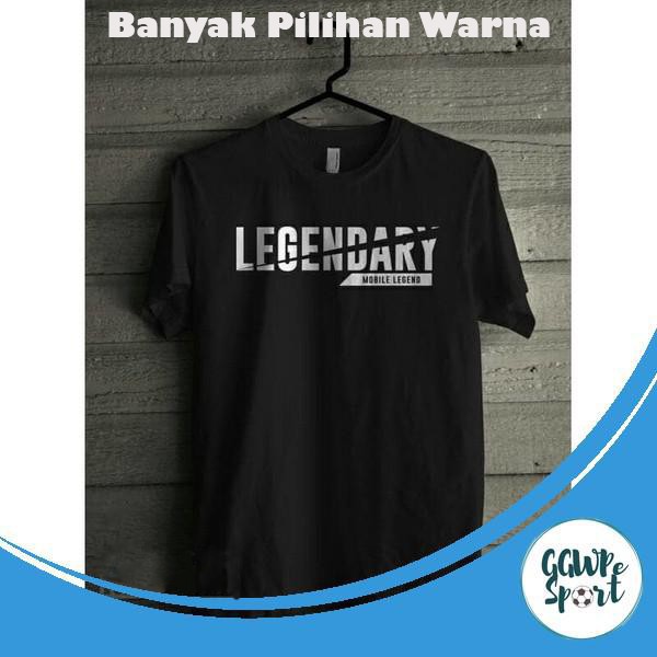 Kaos Distro Mobile Legend Game Premium Legendary Baju Distro Katun Combed 30S Kualitas Terbaik